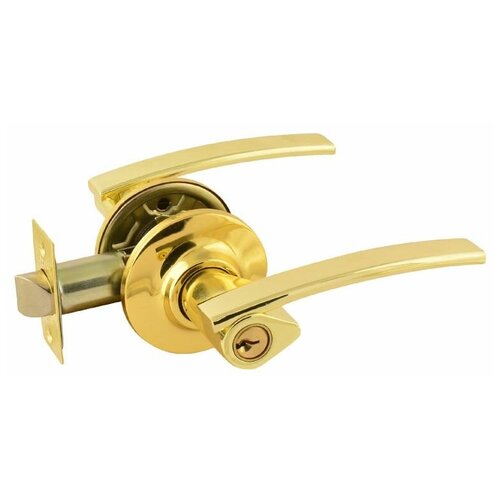 фото Ручки с защелкой нора-м тт14 нажимные - золото - 01 - ключ/фиксатор