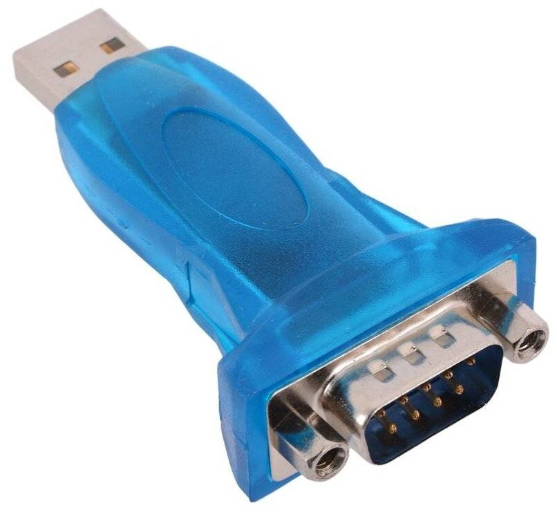 ORIENT UAS-012, адаптер USB Am to RS232 DB9M (WCH CH340, поддерж. Win 8. x/10), крепеж разъема - гайки