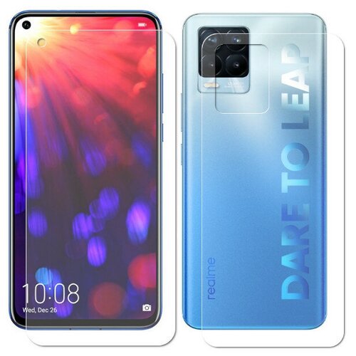 Гидрогелевая пленка LuxCase для Realme 8 Pro 0.14mm Matte Front and Back 86467 защитная гидрогелевая пленка luxcase на экран realme 11 pro матовая