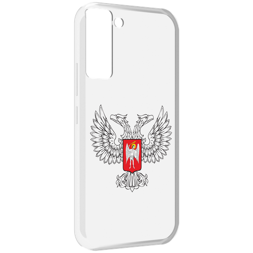 Чехол MyPads герб-ДНР-донецкая-народная-республика для Tecno Pop 5 LTE / Pop 5 Pro задняя-панель-накладка-бампер