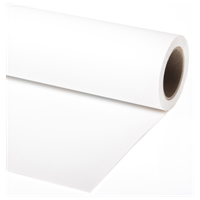 Фон бумажный Vibrantone VBRT1101, White №-01, 1.35х6м, белый