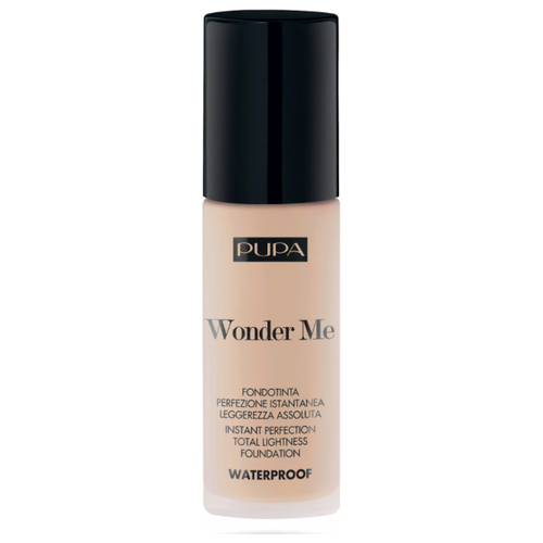 Pupa Тональный флюид Wonder Me Fluid Waterproof Foundation, 30 мл, оттенок: 010 porcelain neutral, 1 шт.