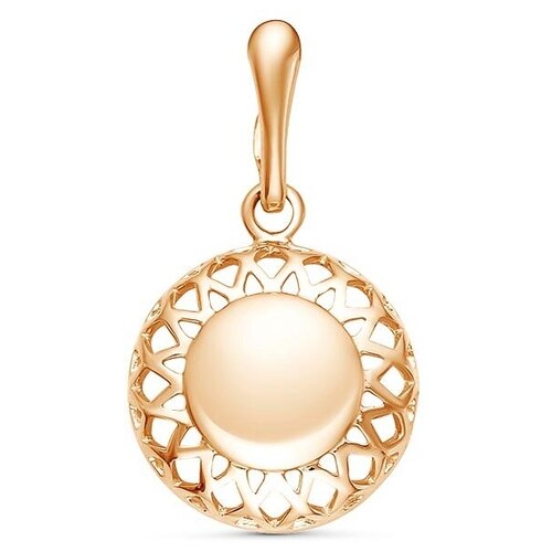 фото Подвеска красная пресня, золотистый