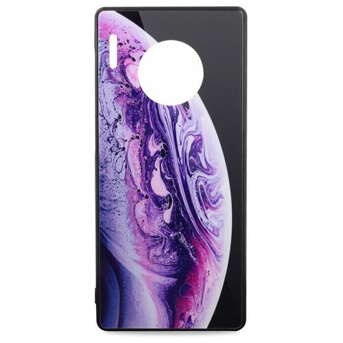 фото Чехол для huawei mate 30 pro force print glass (bubble) pastila