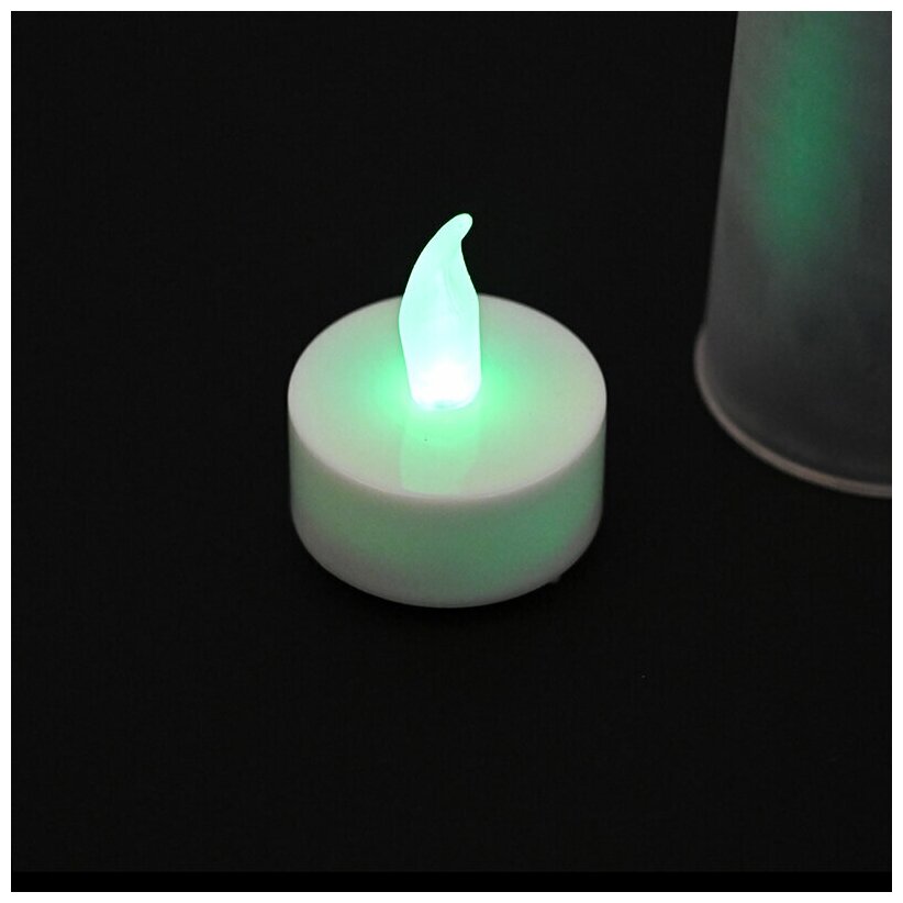 Свеча светодиодная в стаканчике LED Candle - фотография № 9