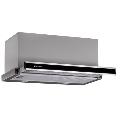 Встраиваемая вытяжка PYRAMIDA TL 60 1100 G IX BL inoxblack glass 955900₽