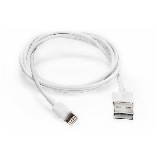 Кабель Lightning для Apple iPhone, MD818ZM/A, MD819ZM/A, белый, 1 метр чехол для ipad 2021 9 10 2 2020 mini 3 4 5 6 9 7 pro 11 2021 air 2 3 4 5 смарт чехол для ipad 5 6 7 8 9 10 поколения