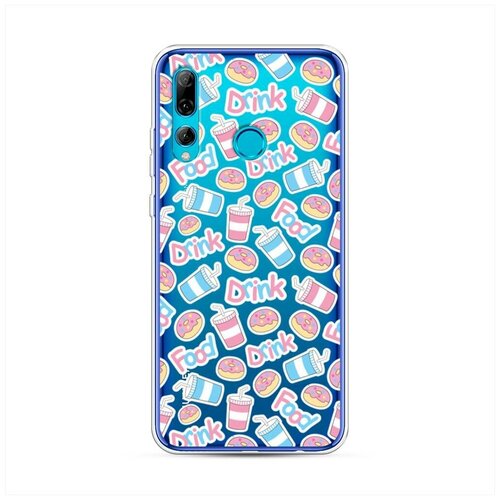 фото Силиконовый чехол "food and drink" на huawei p smart plus 2019 / хуавей п смарт 2019 case place
