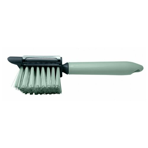 Щетка для чистки ковров, мебели, машины, обуви, одежды универсальная с металлическим шпателем