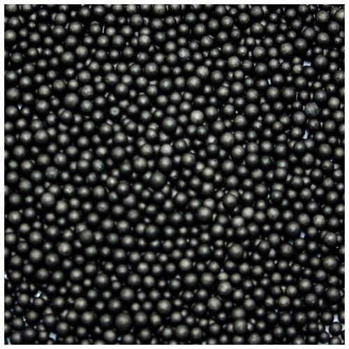 Шарики пенопласт, Черный, 2-4 мм, 500 мл. украшения для дня рождения воздушные шары одноразовая посуда 3d большой паук фольгированные воздушные шары товары для вечеринок тарелки