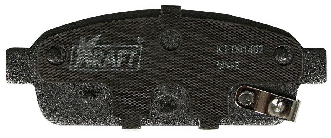 Колодки тормозные kraft KT091409