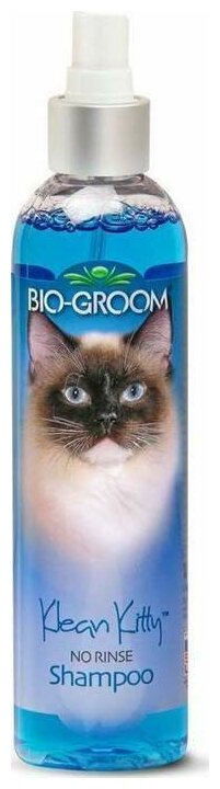 Bio-Groom Klean Kitty Waterless шампунь для кошек без смывания 237 мл - фотография № 3