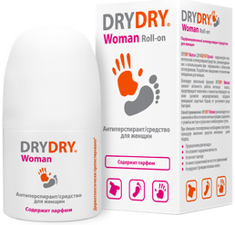 Dry Dry Woman Roll-on антиперспирант для женщин, 50 мл