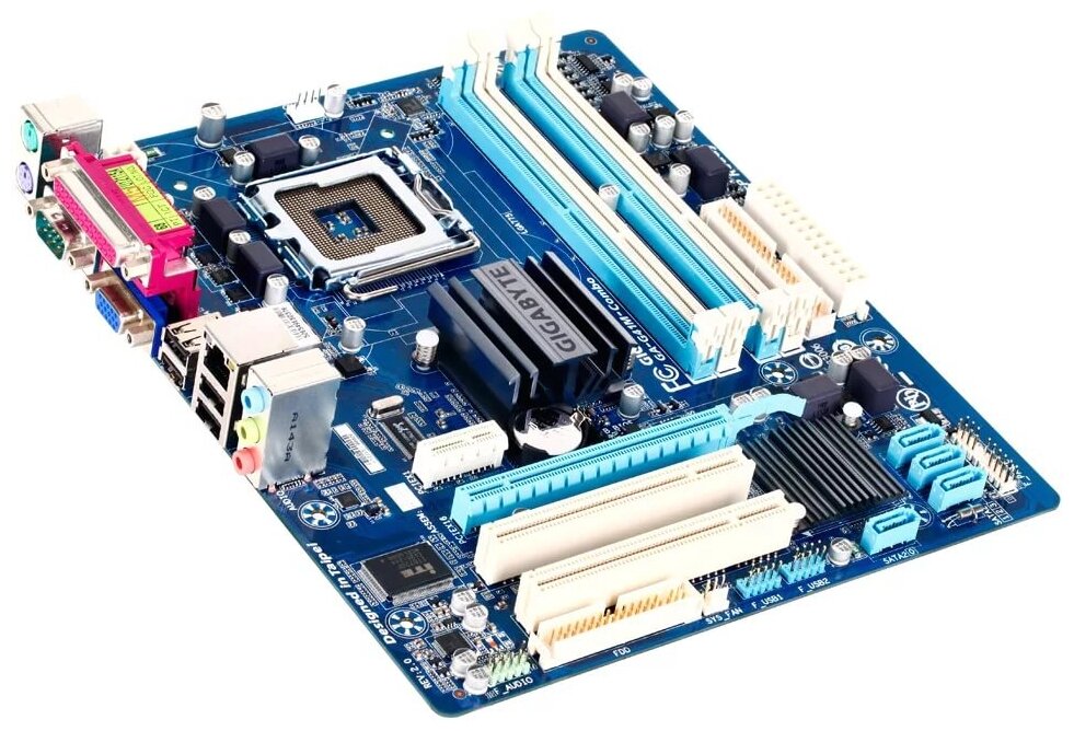 Материнская плата Gigabyte GA-G41M-COMBO (LGA775, microATX)