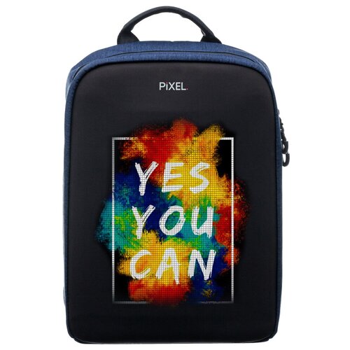 Рюкзак с LED экраном Pixel PLUS (NEW) - Темно-синий