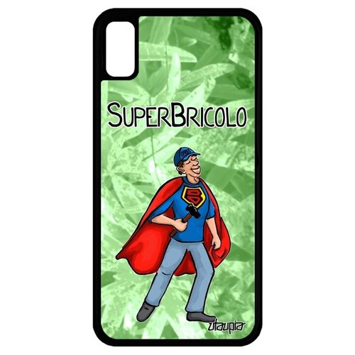 фото Противоударный чехол на мобильный // iphone xr // "супермастер" муж ремонт, utaupia, светло-зеленый