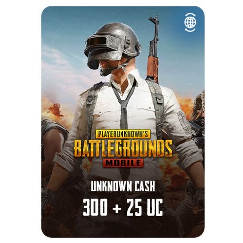 Игровая валюта PUBG Mobile 300 + 25 UC [Цифровая версия]