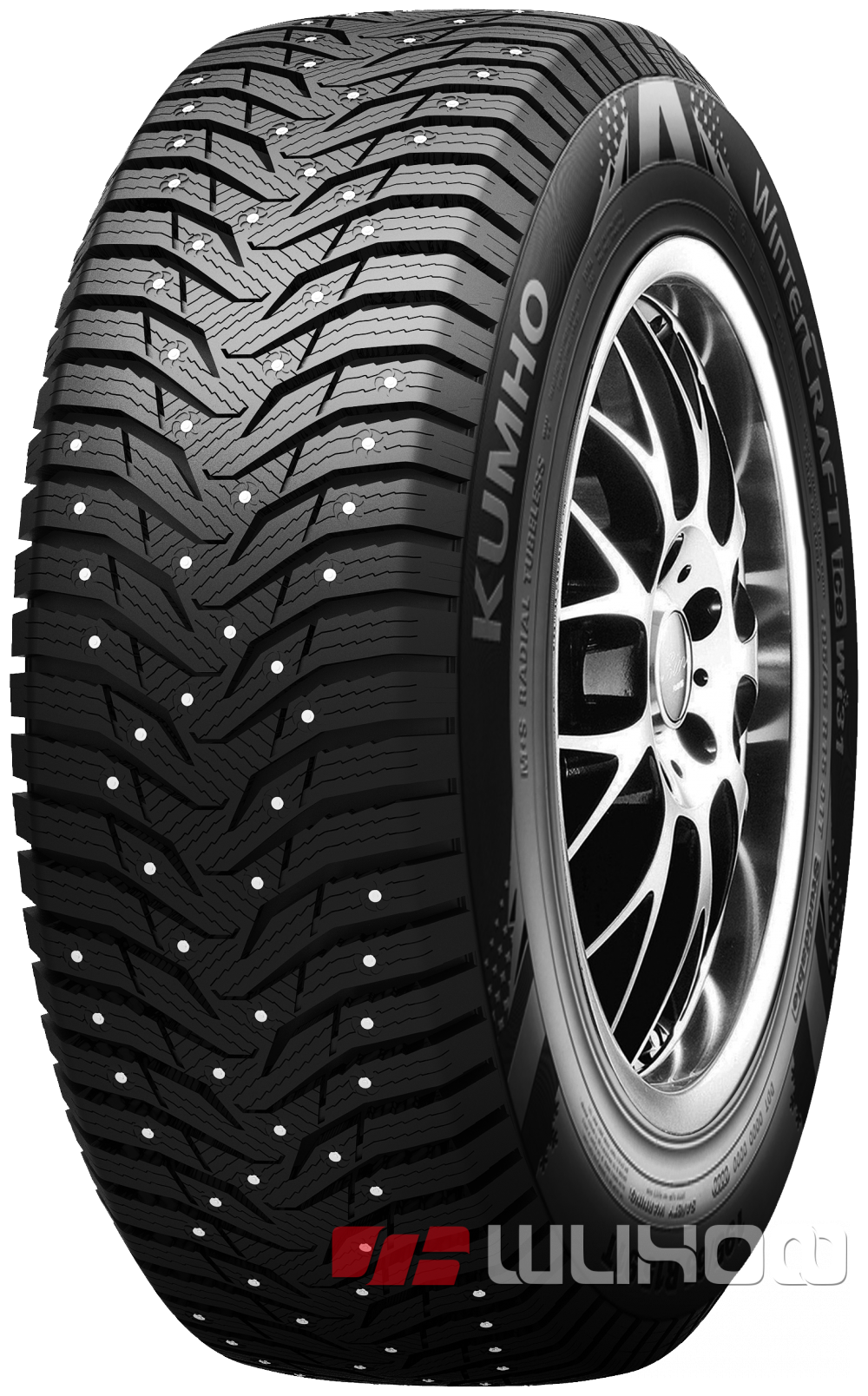 Kumho Winter Craft Ice WI31 Зима Шипованные 225/50 R18 99T [TL, XL]