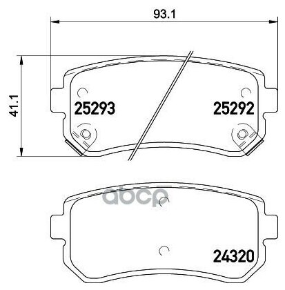 Колодки Зад. Hyundai Accent 05=>/ Kia Ceed, Rio Ii, Sportage 05=> NISSHINBO арт. NP-6069