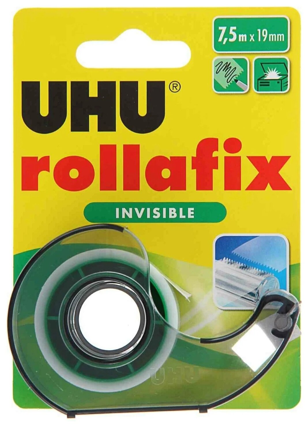   UHU ROLLAFIX INVISIBLE  19*7.5   