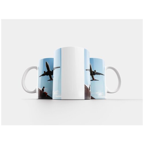 фото Кружка "самолет, путешествовать, приключение" 320 мл lotsprints