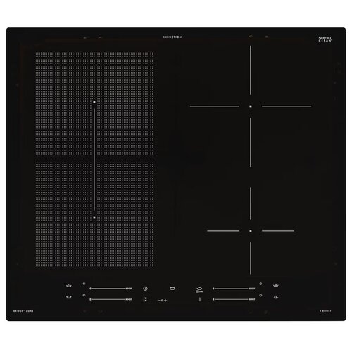 SMAKLIG смаклиг индукц варочн панель 59 см икеа 500 черный 5318900₽