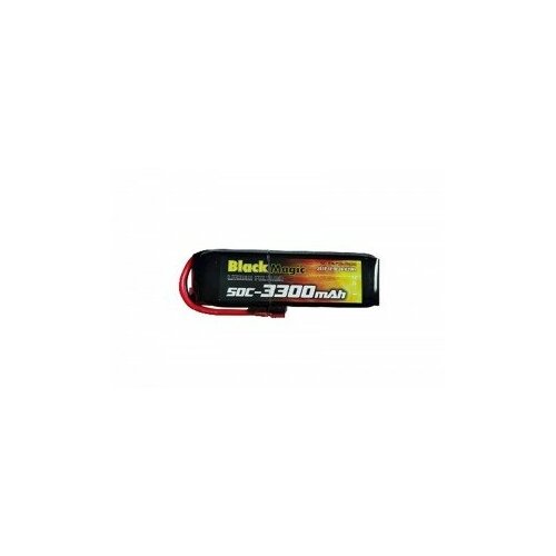 Black Magic Аккумулятор Black Magic LiPo 11.1V 3S 50C 3300mAh (Deans/T-Plug) - BM-F50-3303D