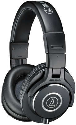 Проводные наушники Audio-Technica ATH-M40x, черный