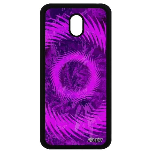 фото Противоударный чехол для // galaxy j3 2017 // "мандала спираль" кольцо стиль, utaupia, фуксия