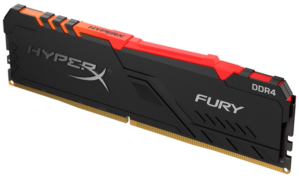 Оперативная память Kingston DDR4 8Gb 3200 MHz pc-25600 FURY Beast Black RGB (KF432C16BBA/8)