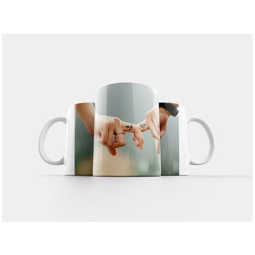 фото Кружка "пара, руки, татуировки" 320 мл lotsprints