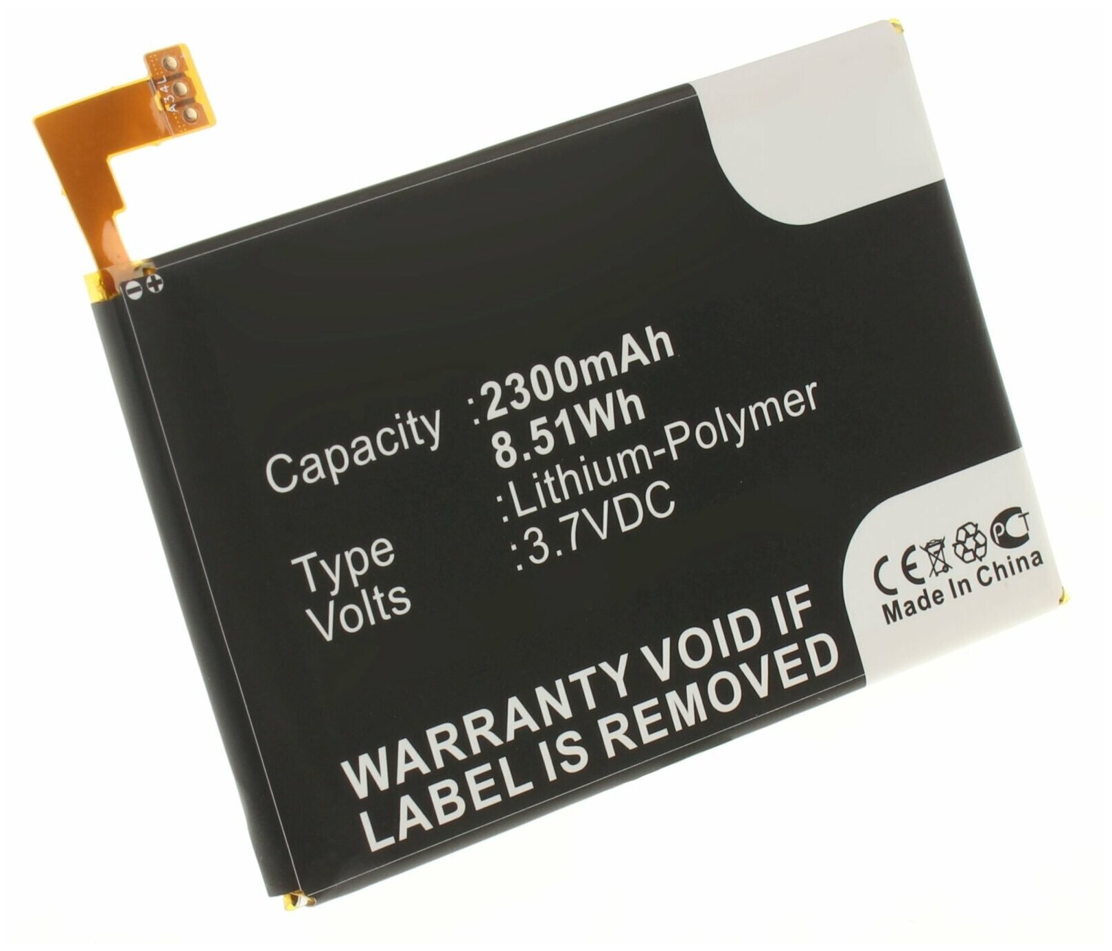 Аккумулятор iBatt iB-B1-M602 2300mAh для Sony Sony Ericsson LIS1509ERPC