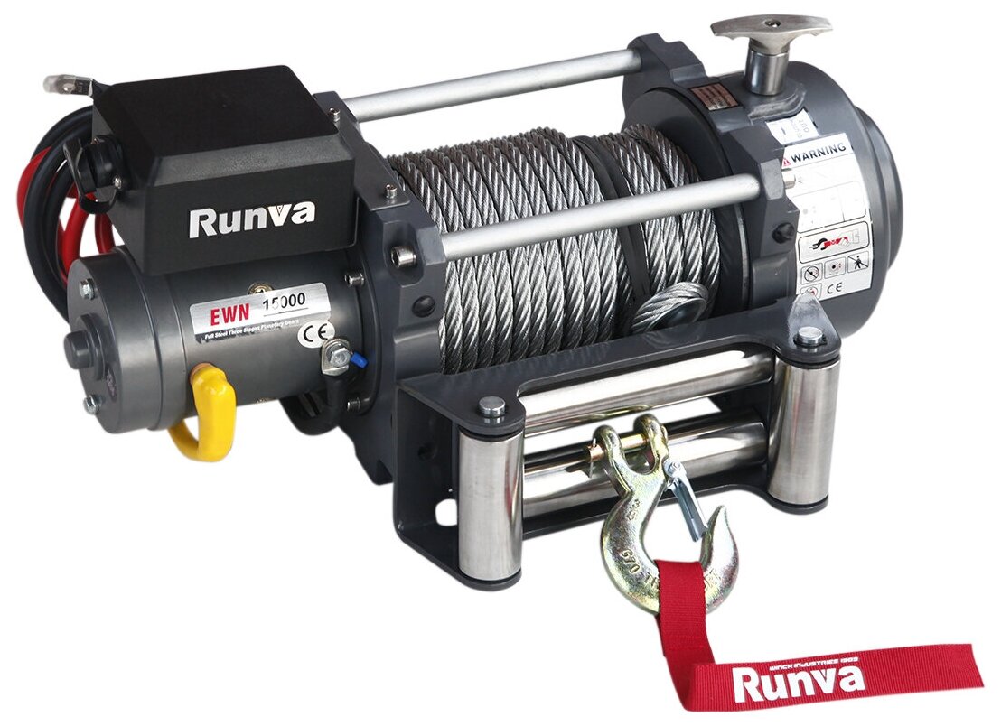   (.) 24V Runva 15000 lbs 6800 