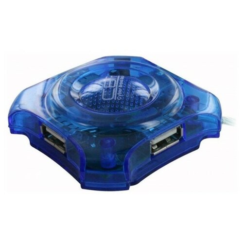 Концентратор USB 20 CBR CH-127 4 x USB 20 голубой 42800₽