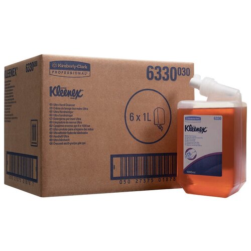 6330 Жидкое мыло в кассетах Kleenex Ultra (6 кассет по 1 л)