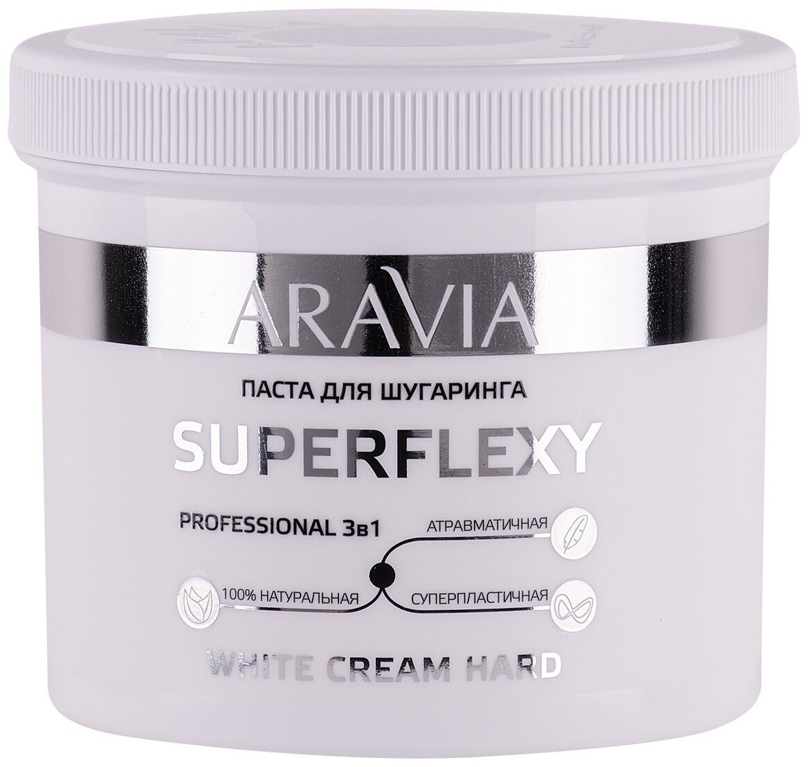 ARAVIA Паста для шугаринга SUPERFLEXY WHITE CREAM 750 г