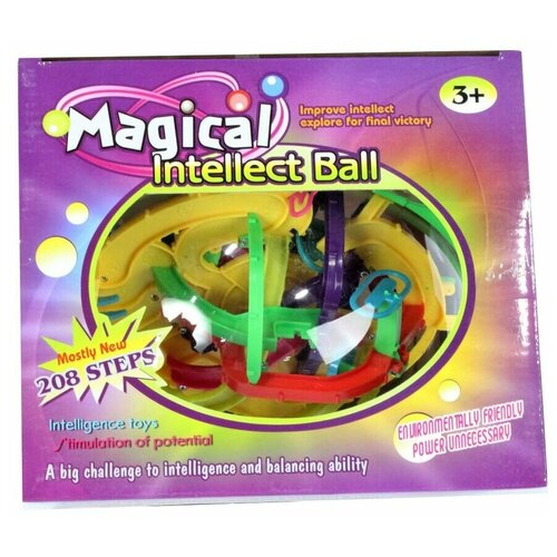 магический интеллектуальный шар логическая игрушка головоломка шар лабиринт Игрушка Головоломка icoy toys 937A