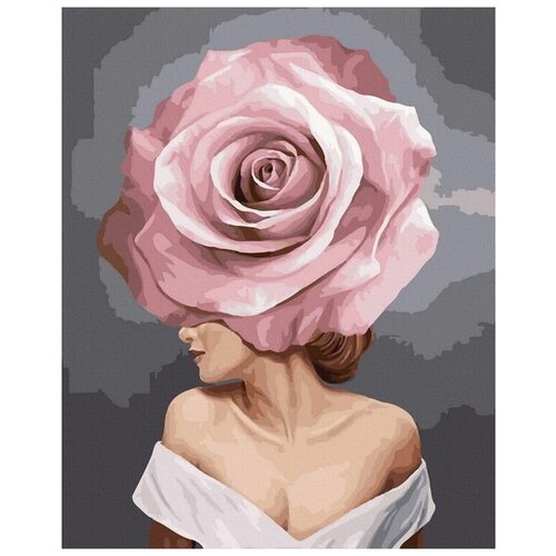 Картина по номерам "Мисс Роза", 40x50 см, ВанГогВоМне