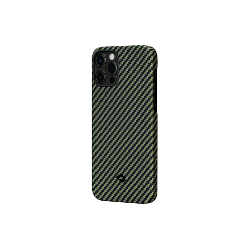 фото Кевларовая накладка для iphone 12 pro pitaka magcase зелено-черный
