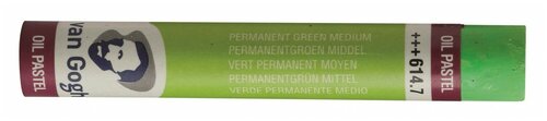 Пастель масляная Talens Van Gogh №614.7 Зеленый средний устойчивый