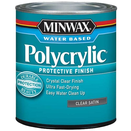 Minwax Защитное финишное покрытиеPOLYCRYCIC Полуматовый 3,785 мл 13333