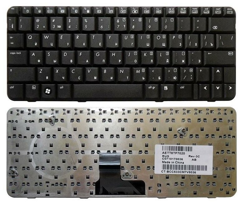 Клавиатура для ноутбука HP C0710080030 черная