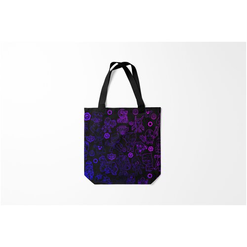 фото Сумка-шоппер / 40х40 см / геймерам / brawl stars все бравлы burnettie