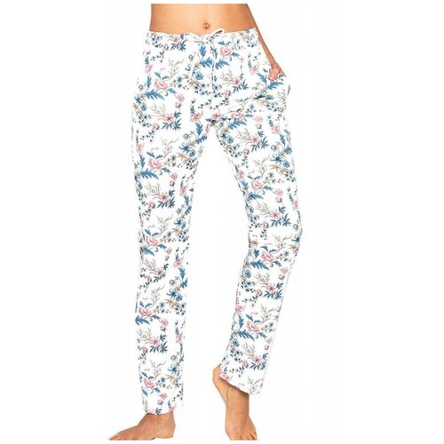 фото 690/25 брюки пижамные женские cornette - размер: l, цвет: экрю