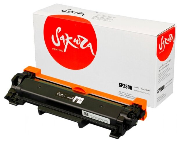 Картридж Sakura Printing SP230H для Ricoh Aficio SP230DNw/ SP230SFNw, черный, 3 000 к.