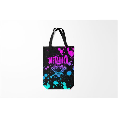 фото Сумка-шоппер / 31х42 см / рок / metallica burnettie