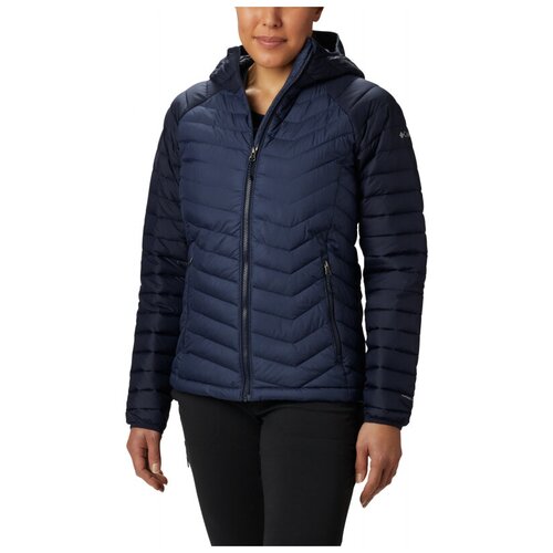 Куртка утепленная COLUMBIA Powder Lite™ Hooded Jacket женская, цвет тёмно-синий, размер XS