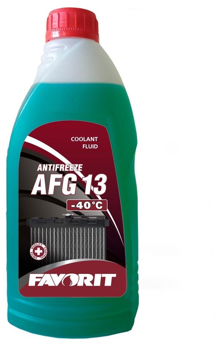 Охлаждающая жидкость Favorit Antifreeze AFG 13, 1 л