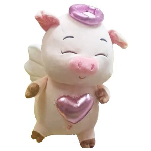 Мягкая игрушка свинья свинка ангел 60 СМ