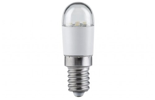 Лампа светодиодная Paulmann Груша 1Вт 50лм 3000К E14 230В 60мм Прозрачный Стекло 28110